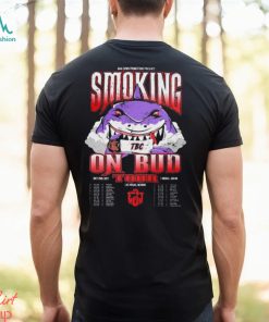 Man Down Promototions Presents Smoking On Bud 2023 Tour shirt, hoodie, sweater, long sleeve and tank top Man Down Promototions Presents Smoking On Bud 2023 Tour shirt