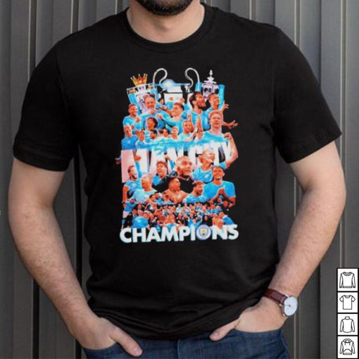 Manchester City 2023 Sampiyon Champions shirt