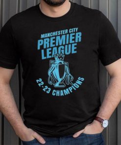 Manchester City Premier League Champions 2023 Tee