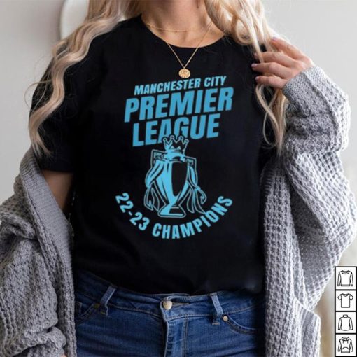 Manchester City Premier League Champions 2023 Tee
