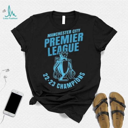 Manchester City Premier League Champions 2023 Tee