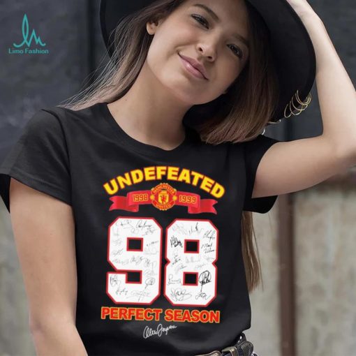 Manchester United Undefeated 1989 1999 98 Perfect Season Shirt
