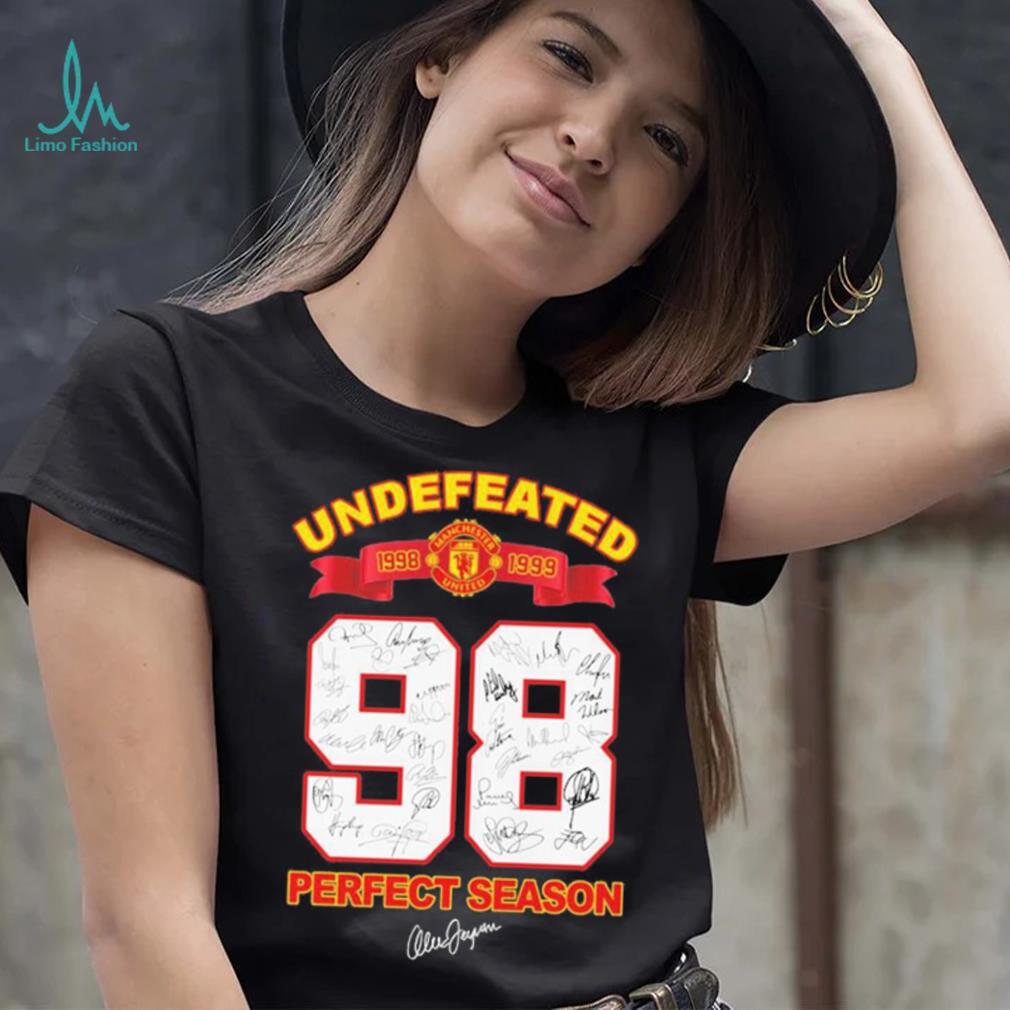 Manchester United Undefeated 1989 1999 98 Perfect Season Shirt Manchester United Undefeated 1989 1999 98 Perfect Season Shirt