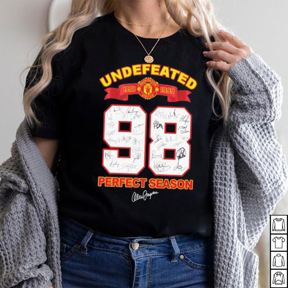 Manchester United Undefeated 1989 1999 98 Perfect Season Shirt Manchester United Undefeated 1989 1999 98 Perfect Season Shirt