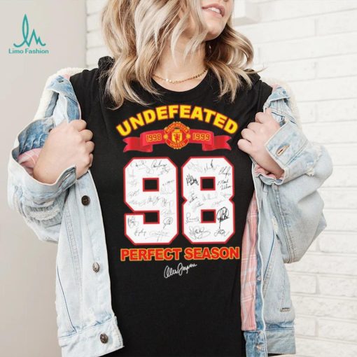 Manchester United Undefeated 1989 1999 98 Perfect Season Shirt