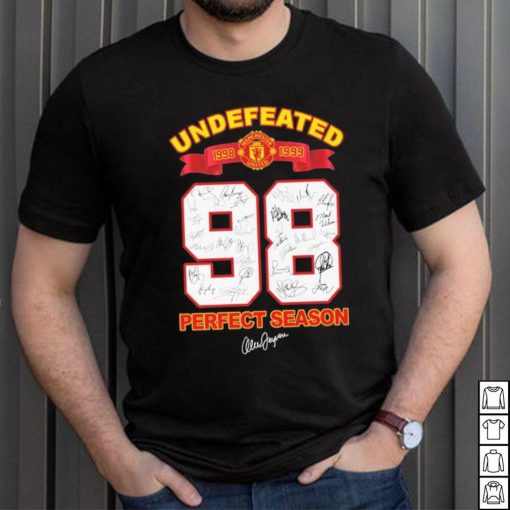 Manchester United Undefeated 1989 1999 98 Perfect Season Shirt