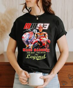 Marc Marquez the man the myth the legend signature shirt