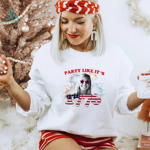 Marjorie Taylor party like it’s 1776 shirt