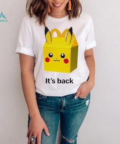 Mcdonalds x Pokemon it s back shirt Limotees