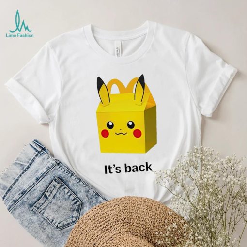 Mcdonalds x Pokemon it’s back shirt