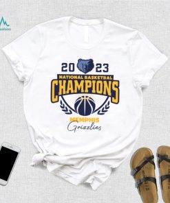 Memphis Grizzlies 2023 national basketball Champions team logo shirt