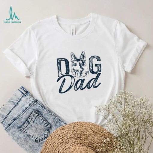 Mens German Shepherd Dog Dad Shirt