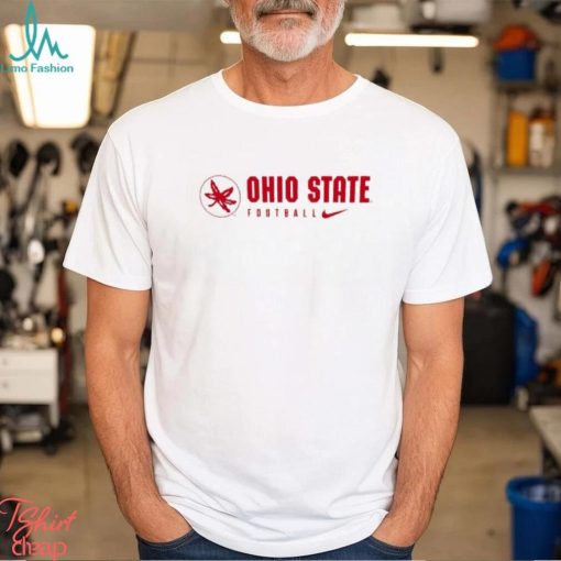 Men’s Nike Heather Gray Ohio State Buckeyes Team Legend Performance T Shirt