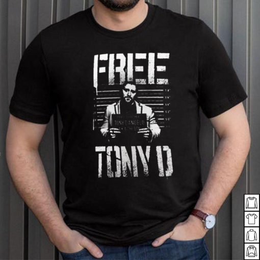 Men’s black tony d’angelo free tony d shirt