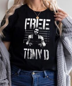 Men’s black tony d’angelo free tony d shirt