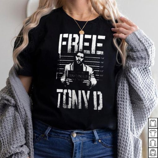 Men’s black tony d’angelo free tony d shirt