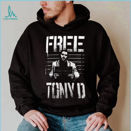 Men’s black tony d’angelo free tony d shirt