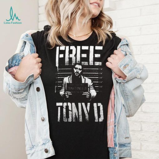 Men’s black tony d’angelo free tony d shirt