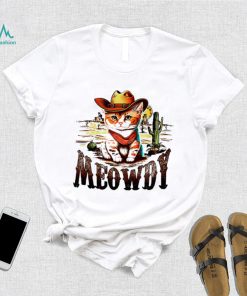 Meowdy Cowboy shirt