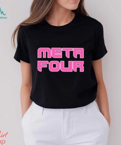 Meta Four text shirt