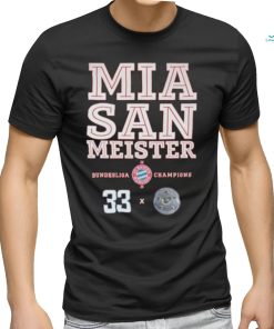 Mia San MEISTER Bundesliga 22 23 Champions FC Bayern Munchen Shirt