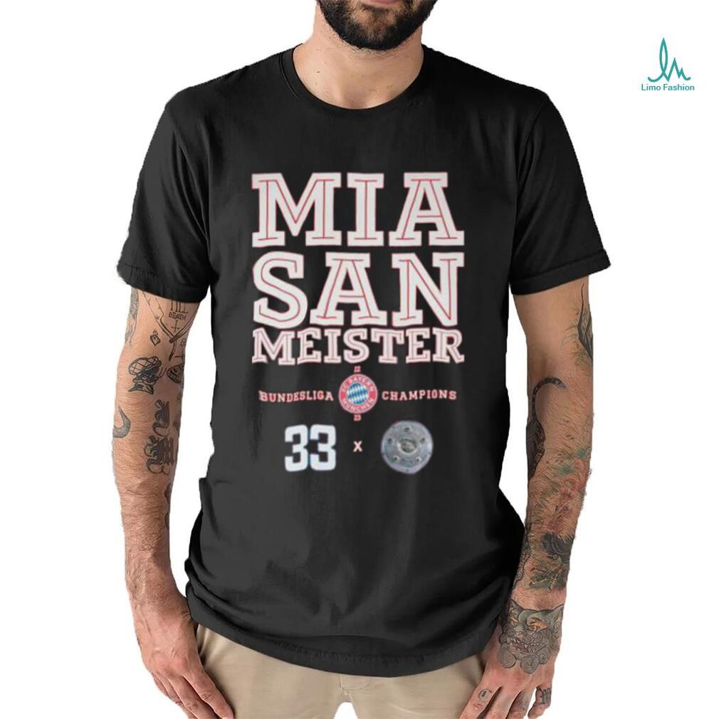 Mia San MEISTER Bundesliga 22 23 Champions FC Bayern Munchen Shirt