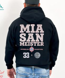 Mia San MEISTER Bundesliga 22 23 Champions FC Bayern Munchen shirt