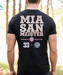 Mia San MEISTER Bundesliga 22 23 Champions FC Bayern Munchen shirt, hoodie, sweater, long sleeve and tank top Mia San MEISTER Bundesliga 22 23 Champions FC Bayern Munchen shirt