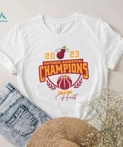 Miami Heat 2023 national basketball Champions team logo shirt