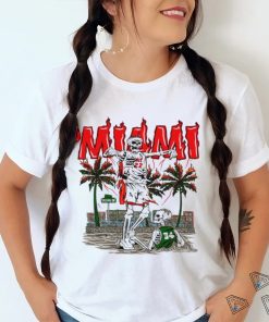 Miami Heat vs Boston Celtics Skeleton Miami win shirt