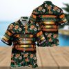 Atlanta Braves Baseball Pattern On White Background Print Hawaiian Shirt