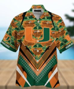 Miami Hurricanes Summer Hawaiian Shirt For Sports Fans This Season Gift For Fans