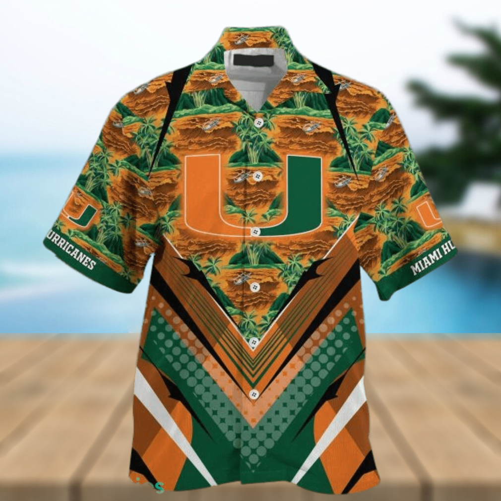 Miami Hurricanes Summer Hawaiian Shirt For Sports Fans This Season Gift For Fans Miami Hurricanes Summer Hawaiian Shirt For Sports Fans This Season Gift For Fans
