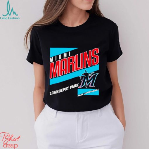 Miami Marlins Loandepot Park Major League Baseball Logo Shirt