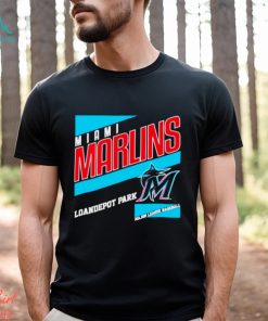 Miami Marlins Loandepot Park Major League Baseball Logo Shirt
