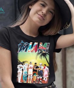 Miami Matthew Tkachuk Jimmy Butler Tua Tagovailoa Luis Arráez and Lionel Messi signatures shirt