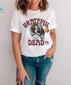 Michael Malone taking grateful dead denver nuggets skull skeleton t shirt