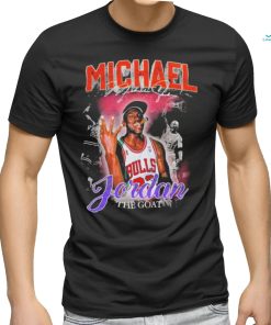Michael Signature Jordan Jordan The Goat Shirt
