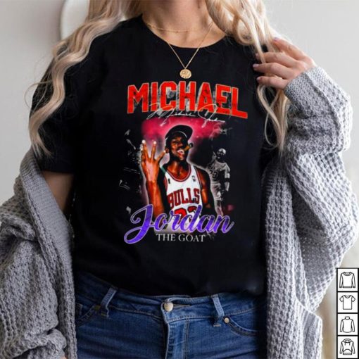 Michael Signature Jordan Jordan The Goat Shirt