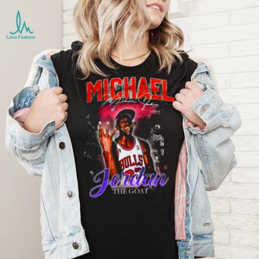 Michael Signature Jordan Jordan The Goat Shirt