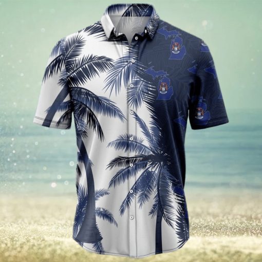 Michigan Tropical Hawaiian Shirt For Men And Women