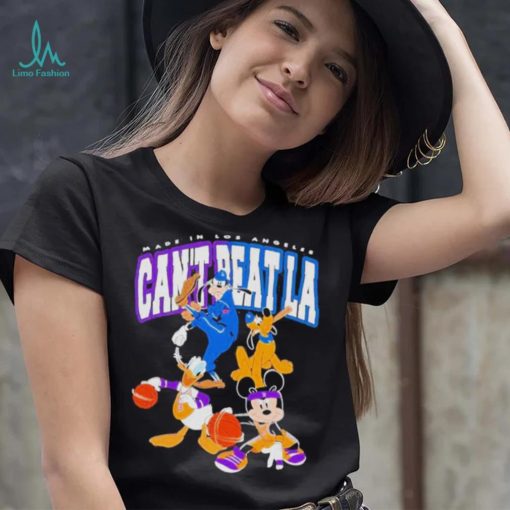 Mickey Mouse And Friends Made In Los Angeles Can’t beat LA Disney Shirt