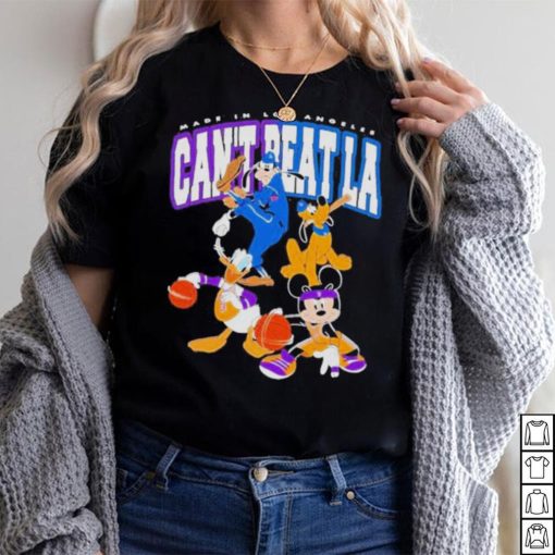 Mickey Mouse And Friends Made In Los Angeles Can’t beat LA Disney Shirt