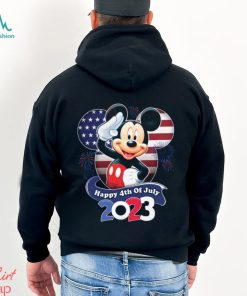 Mickey Mouse Red Blue Fireworks Happy 4th Of July 2023 Tshirts