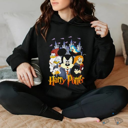Mickey Mouse and Duck Donald Harry Potter shirt