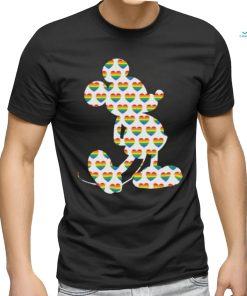 Mickey Pride Mickey Pride Hearts Mickey LGBTQ Shirt
