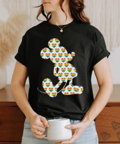 Mickey Pride Mickey Pride Hearts Mickey LGBTQ Shirt
