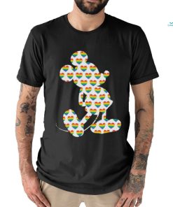 Mickey Pride Mickey Pride Hearts Mickey LGBTQ Shirt