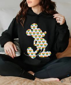 Mickey Pride Mickey Pride Hearts Mickey LGBTQ Shirt