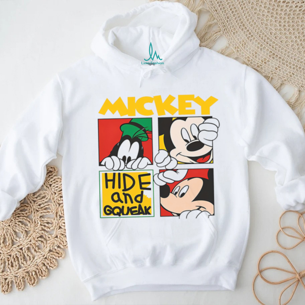 Mickey hide and gqueak shirt